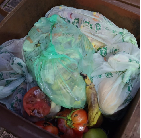 Kunststofftüten im Biomüll sind ein Problem 