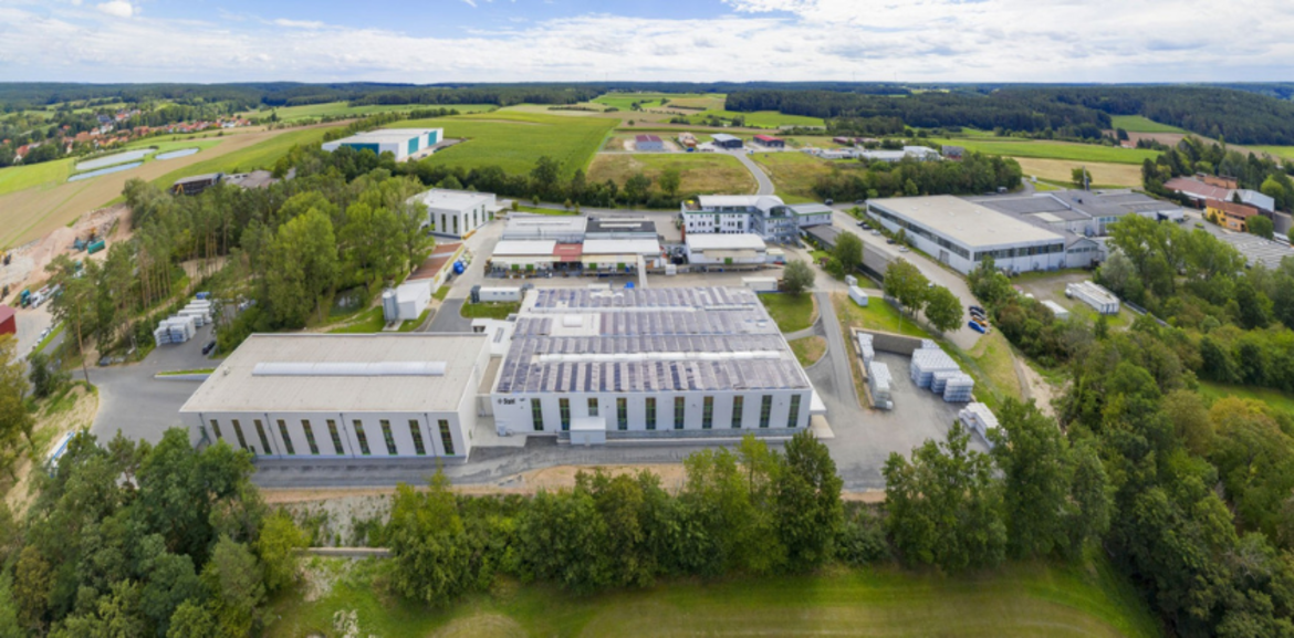 Firmengebäude Weilburger Graphics GmbH in Gerhardshofen