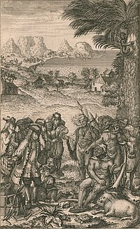 Kupferstich Kolb in Afrika