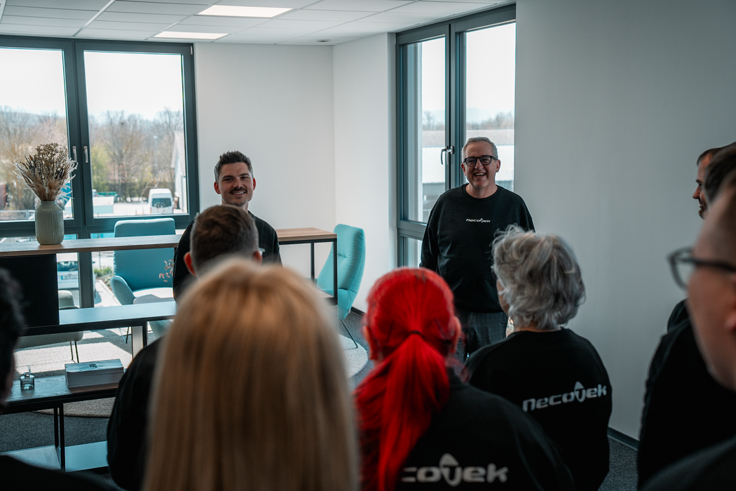 Besprechungssituation Necotek IT-Systemhaus