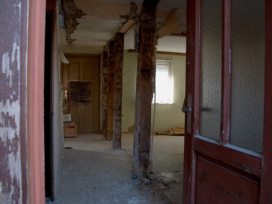 Bäckerei - Innenansicht vorher