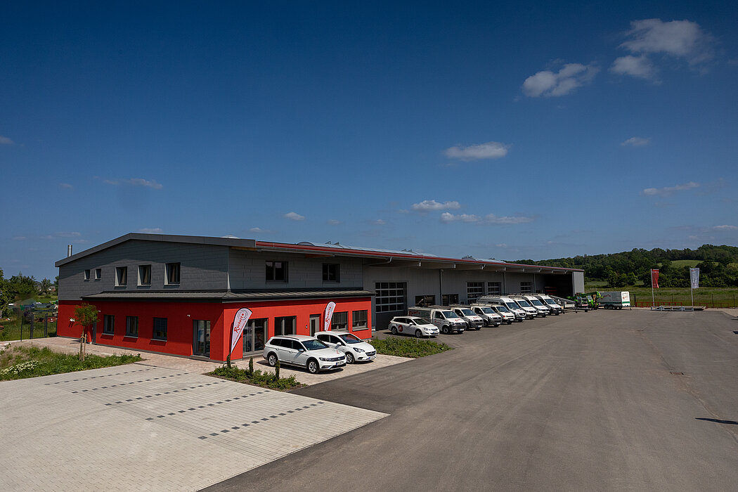 Unser Spenglereigebäude in Dottenheim