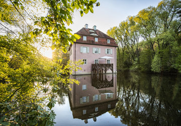 Das Wasserschloss Dutzenthal, Sugenheim. 