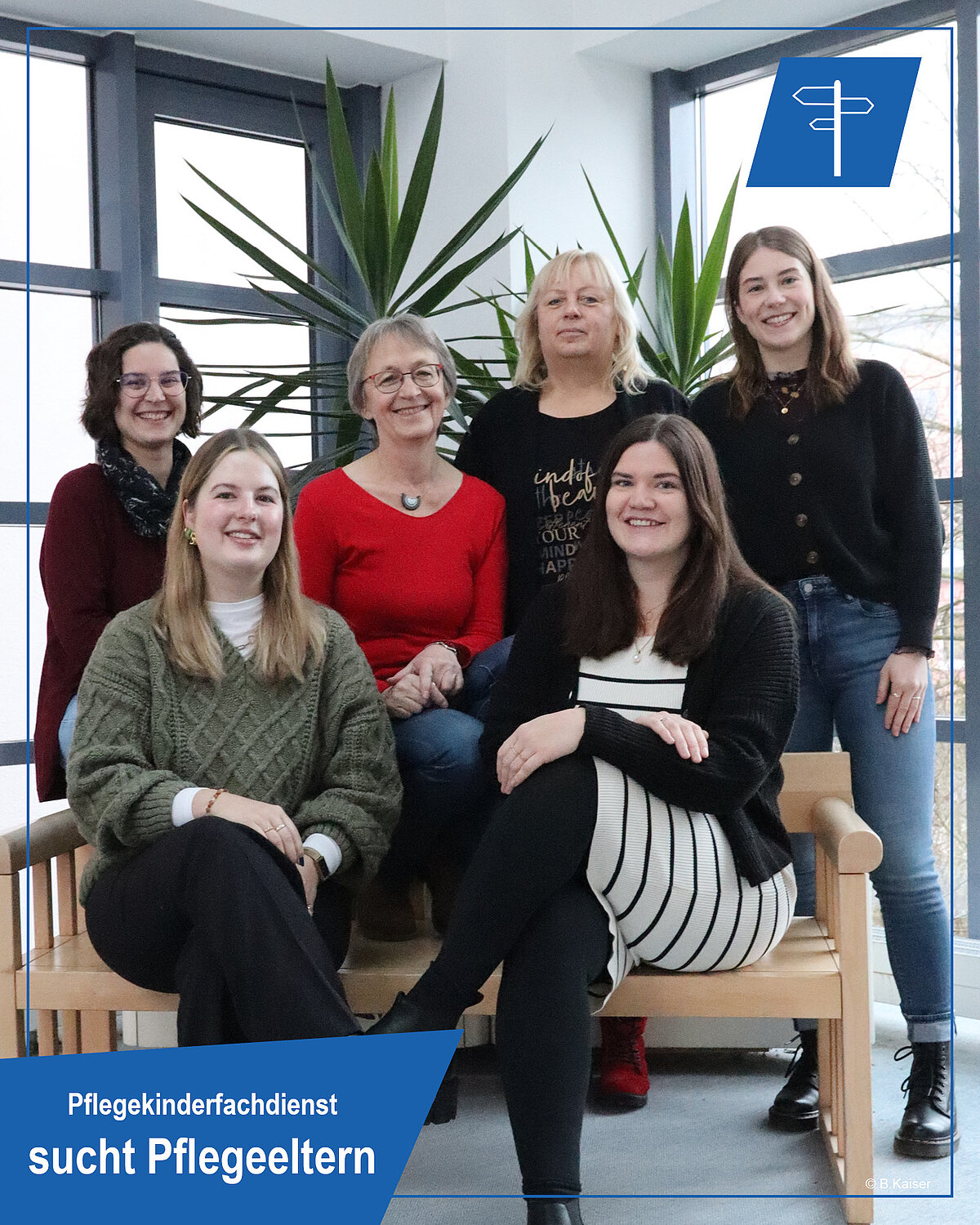 Bild des Teams des Pflegekinderfachdienstes