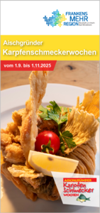 Titelbild Flyer Aischgründer Karpfenschmeckerwochen