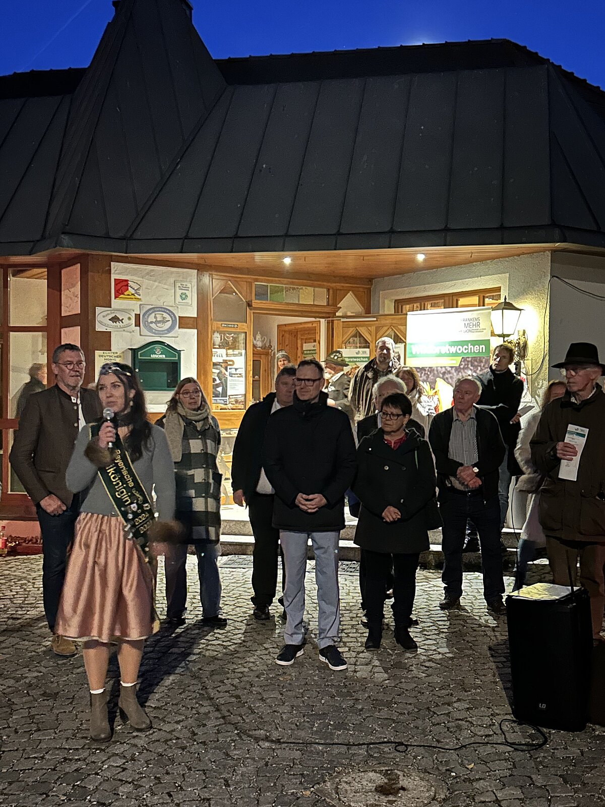 Eröffnungsrede der bayrischen Jagdkönigin