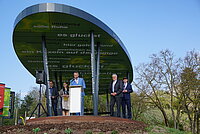 Eröffnung des terroir f Punktes in Ipsheim