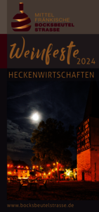 Weinfestkalender 2024, Titelbild Mondscheinweinfest in Krassolzheim