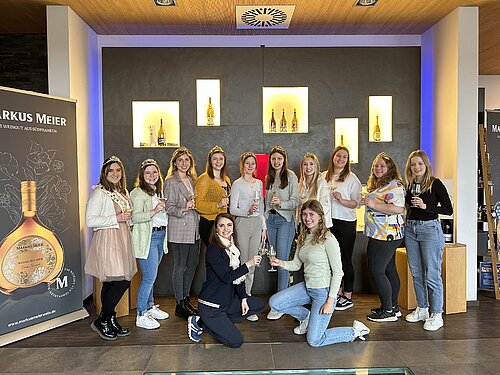 Schulung der Produkthoheiten im Weingut Markus Meier in Ulsenheim 