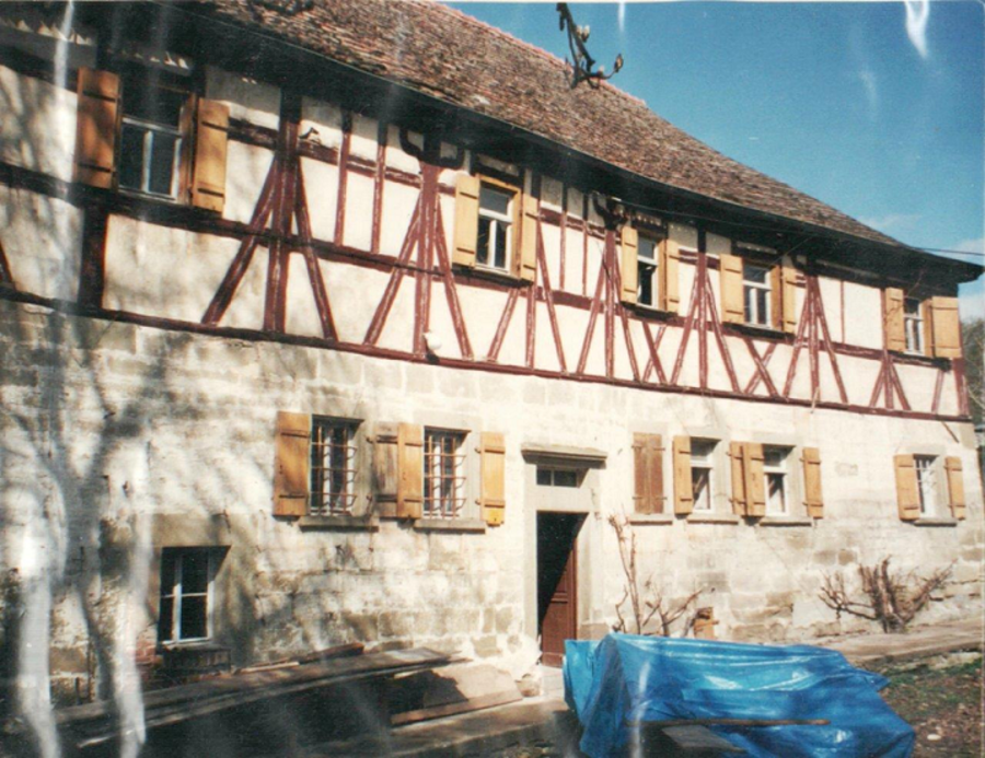 Dorfmühle - Außenansicht vorne vorher