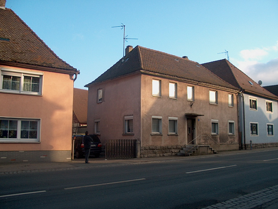 Bäckerei - Außenansicht vorher