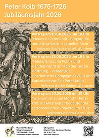 Poster Peter Kolb 1675-1726