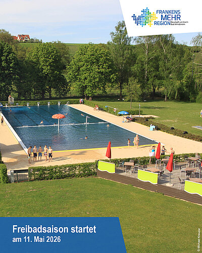 Freibad von oben Gesamtübersicht