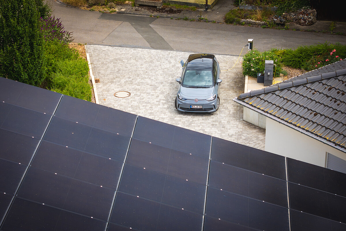 E-Auto und PV-Anlage