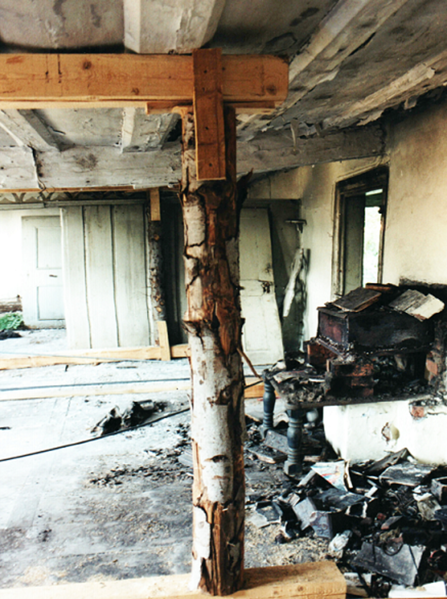 Jugendkantorei - Innenansicht Offen vorher