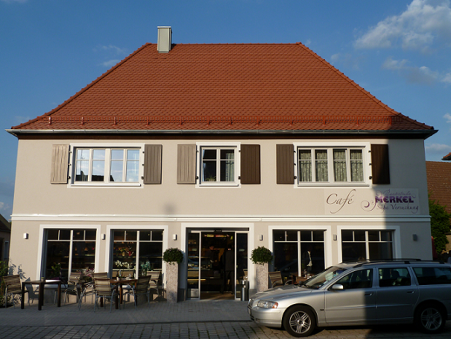 Bäckerei - Außenansicht nachher