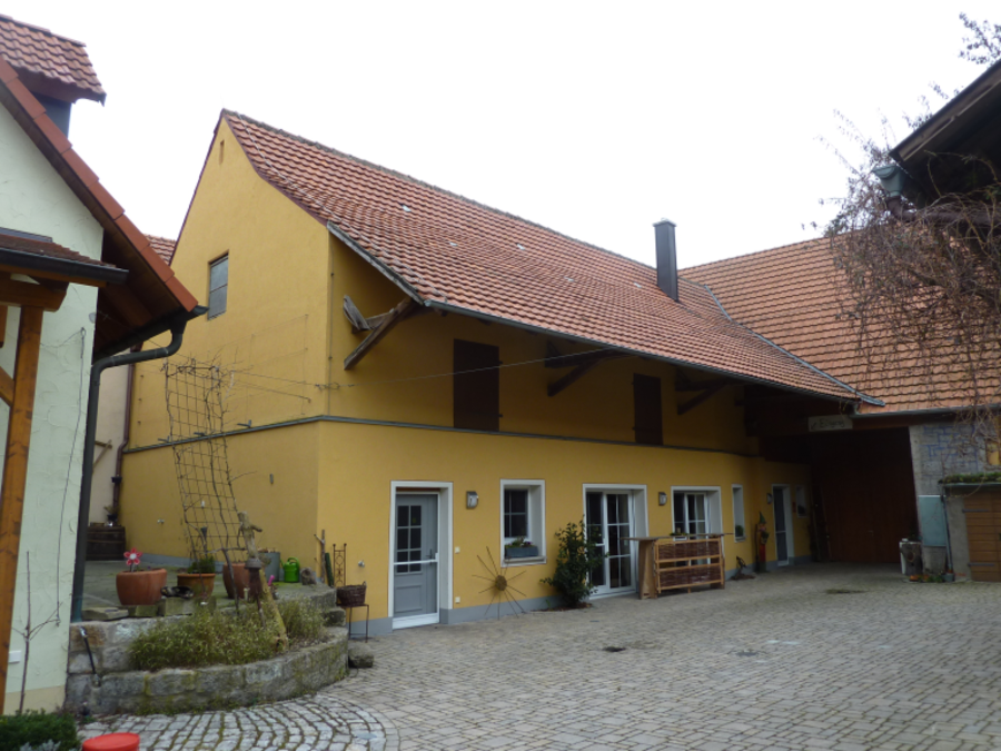 Hofstelle Scheune - Außenansicht nachher