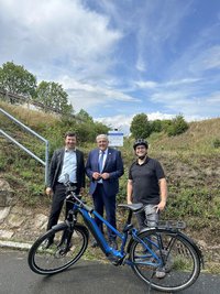 Einweihung Zählstation