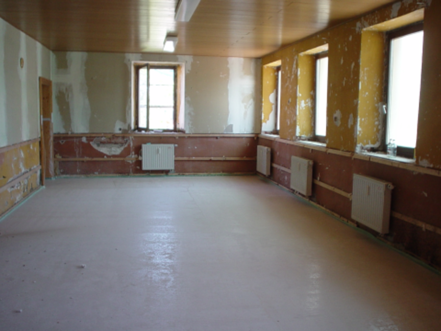 Dorfgemeinschaftshaus - Innenansicht nachher